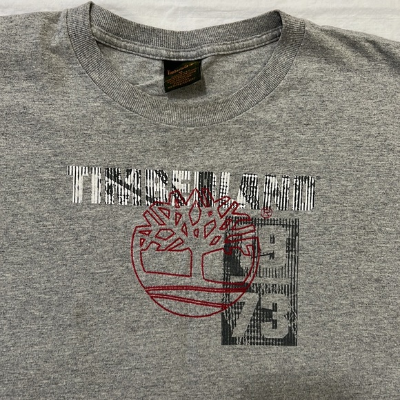 Timberland Men’s Front / Back Logo Long Sleeve T-shirt XL - Picture 4 of 5